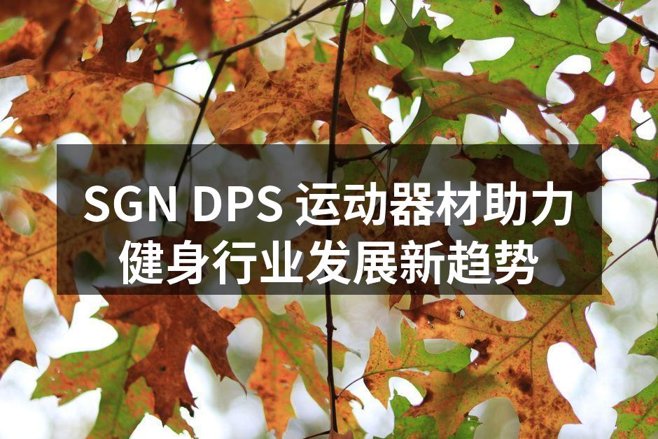 SGN DPS 运动器材助力健身行业发展新趋势